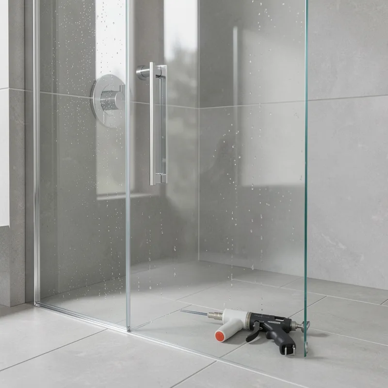 Comment fermer sa douche italienne : méthode et pose